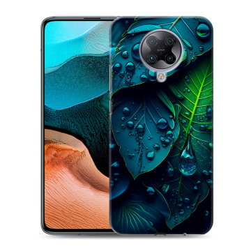 Силиконовый чехол на Xiaomi RedMi K30 Pro с принтом Листья Силиконовый чехол на Xiaomi RedMi K30 Pro с принтом Листья