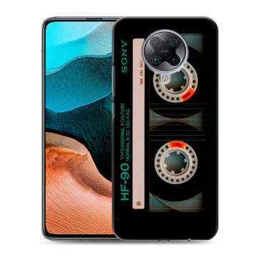 Силиконовый чехол на Xiaomi RedMi K30 Pro с принтом Кассета