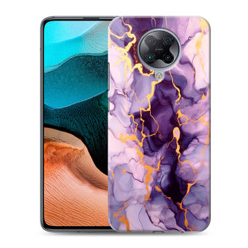 Силиконовый чехол на Xiaomi RedMi K30 Pro с принтом Мрамор