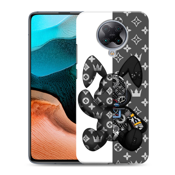 Силиконовый чехол на Xiaomi RedMi K30 Pro с принтом Луи робот