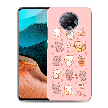 Силиконовый чехол на Xiaomi RedMi K30 Pro с принтом Hello Kitty Хелоу Кити Силиконовый чехол на Xiaomi RedMi K30 Pro с принтом Hello Kitty Хелоу Кити
