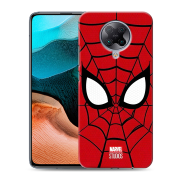 Силиконовый чехол на Xiaomi RedMi K30 Pro с принтом человек паук spiderman