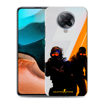 Силиконовый чехол на Xiaomi RedMi K30 Pro с принтом Контер страйк Counter strike Силиконовый чехол на Xiaomi RedMi K30 Pro с принтом Контер страйк Counter strike