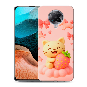 Силиконовый чехол на Xiaomi RedMi K30 Pro с принтом для девочек