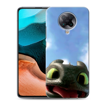 Силиконовый чехол на Xiaomi RedMi K30 Pro с принтом Как приручить дракона