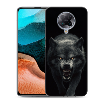 Силиконовый чехол на Xiaomi RedMi K30 Pro с принтом Волк