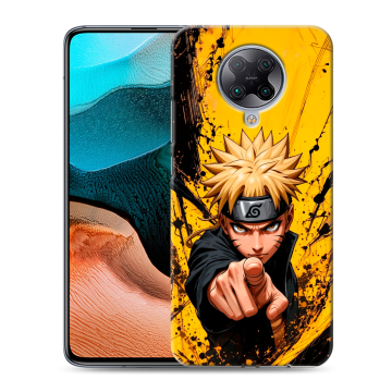 Силиконовый чехол на Xiaomi RedMi K30 Pro с принтом Naruto Наруто