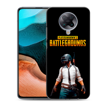 Силиконовый чехол на Xiaomi RedMi K30 Pro с принтом PUGB ПАГБ