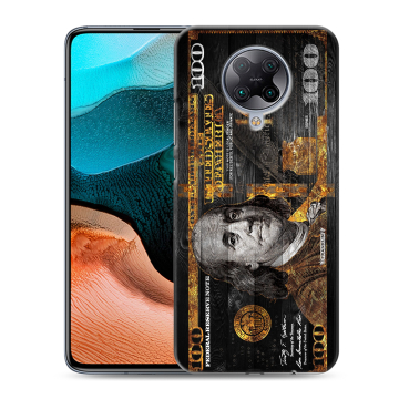 Силиконовый чехол на Xiaomi RedMi K30 Pro с принтом Доллар деньги