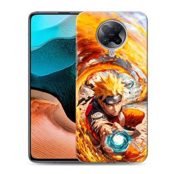 Силиконовый чехол на Xiaomi RedMi K30 Pro с принтом Аниме Наруто Naruto