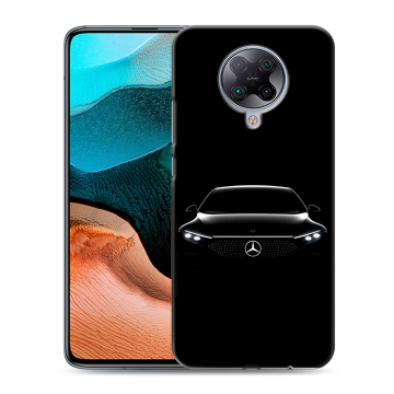 Силиконовый чехол на Xiaomi RedMi K30 Pro с принтом Mercedes Мерседес