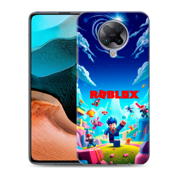 Силиконовый чехол на Xiaomi RedMi K30 Pro с принтом Roblox Роблокс Силиконовый чехол на Xiaomi RedMi K30 Pro с принтом Roblox Роблокс
