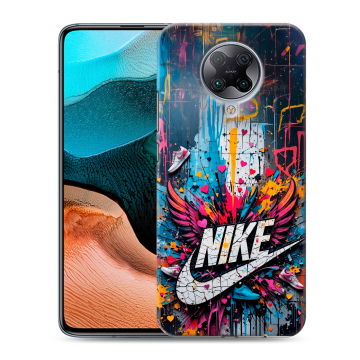 Силиконовый чехол на Xiaomi RedMi K30 Pro с принтом Nike Найк Силиконовый чехол на Xiaomi RedMi K30 Pro с принтом Nike Найк