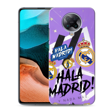 Силиконовый чехол на Xiaomi RedMi K30 Pro с принтом Real Madrid Реал Мадрид