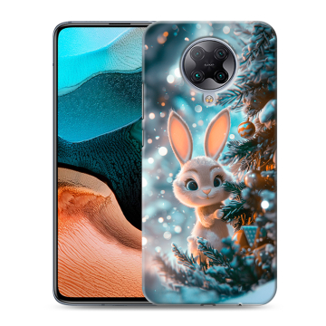 Силиконовый чехол на Xiaomi RedMi K30 Pro с принтом Новый год Силиконовый чехол на Xiaomi RedMi K30 Pro с принтом Новый год