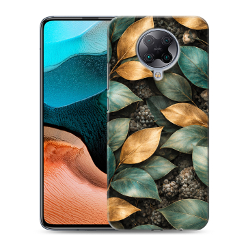Силиконовый чехол на Xiaomi RedMi K30 Pro с принтом женский