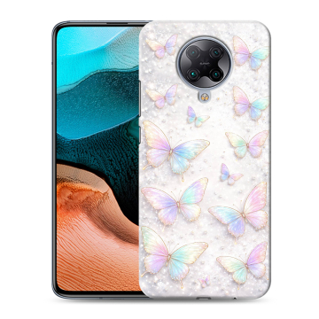 Силиконовый чехол на Xiaomi RedMi K30 Pro с принтом женский