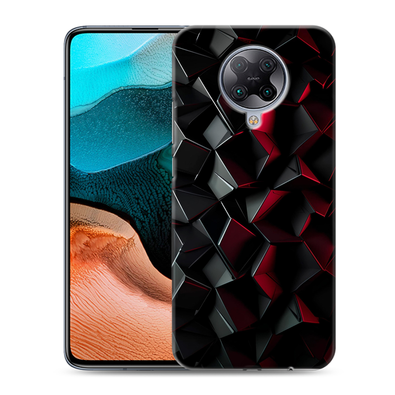 Силиконовый чехол на Xiaomi RedMi K30 Pro с принтом Абстракция Силиконовый чехол на Xiaomi RedMi K30 Pro с принтом Абстракция