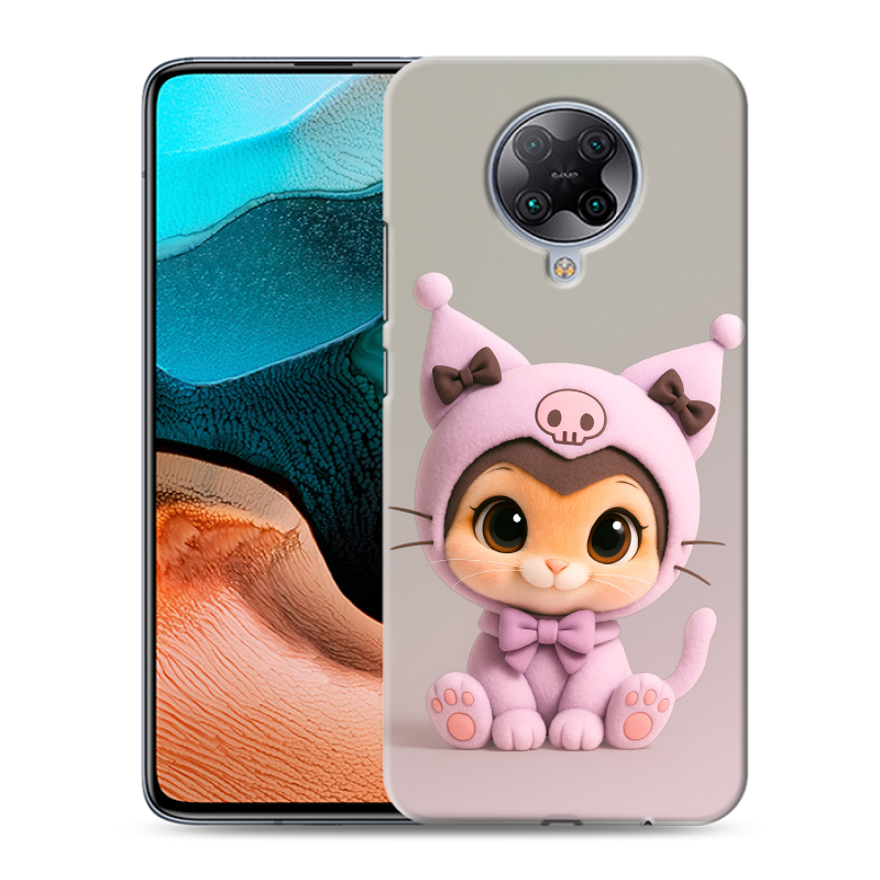 Силиконовый чехол на Xiaomi RedMi K30 Pro с принтом Куроми Kuromi Силиконовый чехол на Xiaomi RedMi K30 Pro с принтом Куроми Kuromi