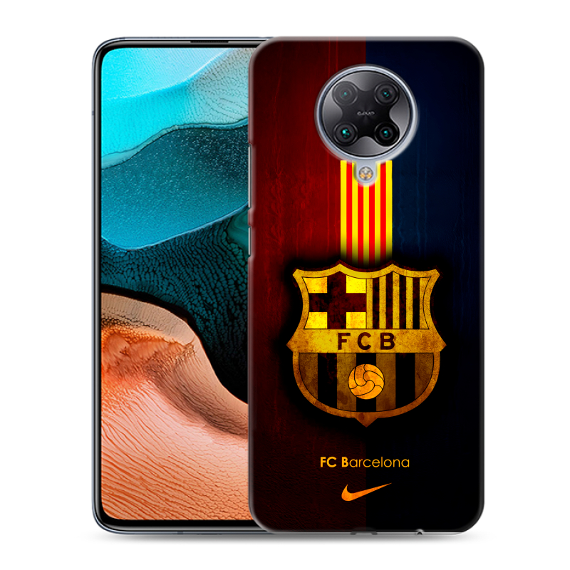 Пластиковый чехол на Xiaomi RedMi K30 Pro с принтом Барселона Barcelona Пластиковый чехол на Xiaomi RedMi K30 Pro с принтом Барселона Barcelona
