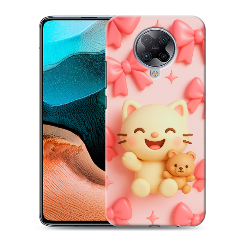 Пластиковый чехол на Xiaomi RedMi K30 Pro с принтом для девочек Пластиковый чехол на Xiaomi RedMi K30 Pro с принтом для девочек