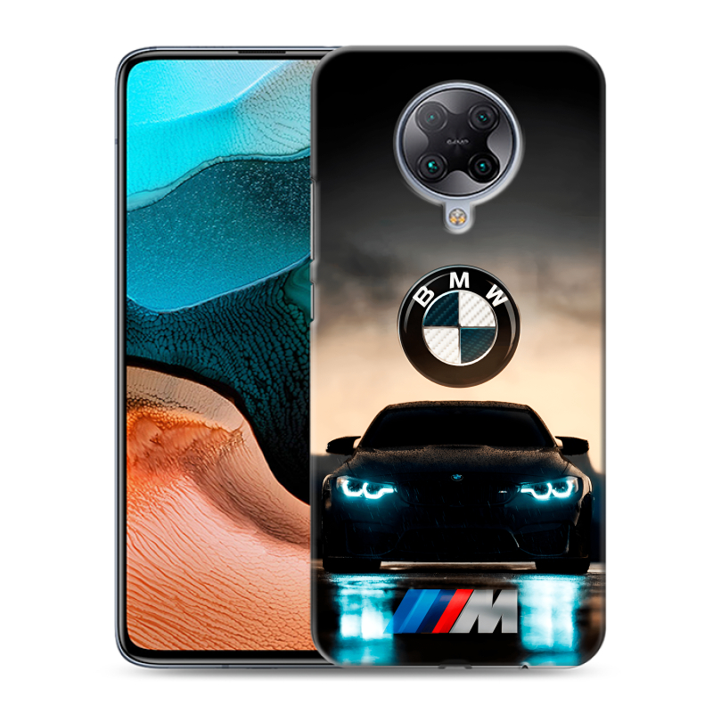 Пластиковый чехол на Xiaomi RedMi K30 Pro с принтом БМВ BMW Пластиковый чехол на Xiaomi RedMi K30 Pro с принтом БМВ BMW