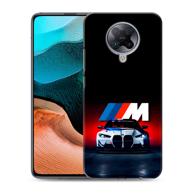 Силиконовый чехол на Xiaomi RedMi K30 Pro с принтом БМВ BMW Силиконовый чехол на Xiaomi RedMi K30 Pro с принтом БМВ BMW