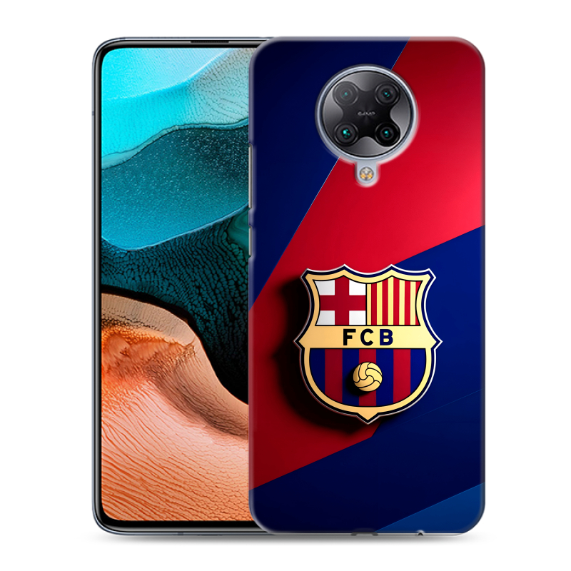 Пластиковый чехол на Xiaomi RedMi K30 Pro с принтом Барселона Barcelona Пластиковый чехол на Xiaomi RedMi K30 Pro с принтом Барселона Barcelona