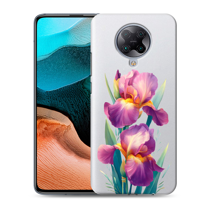 Силиконовый чехол на Xiaomi RedMi K30 Pro с принтом Цветы орхидеи Силиконовый чехол на Xiaomi RedMi K30 Pro с принтом Цветы орхидеи