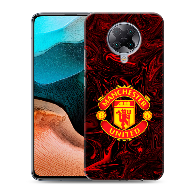 Пластиковый чехол на Xiaomi RedMi K30 Pro с принтом Manchester United Пластиковый чехол на Xiaomi RedMi K30 Pro с принтом Manchester United