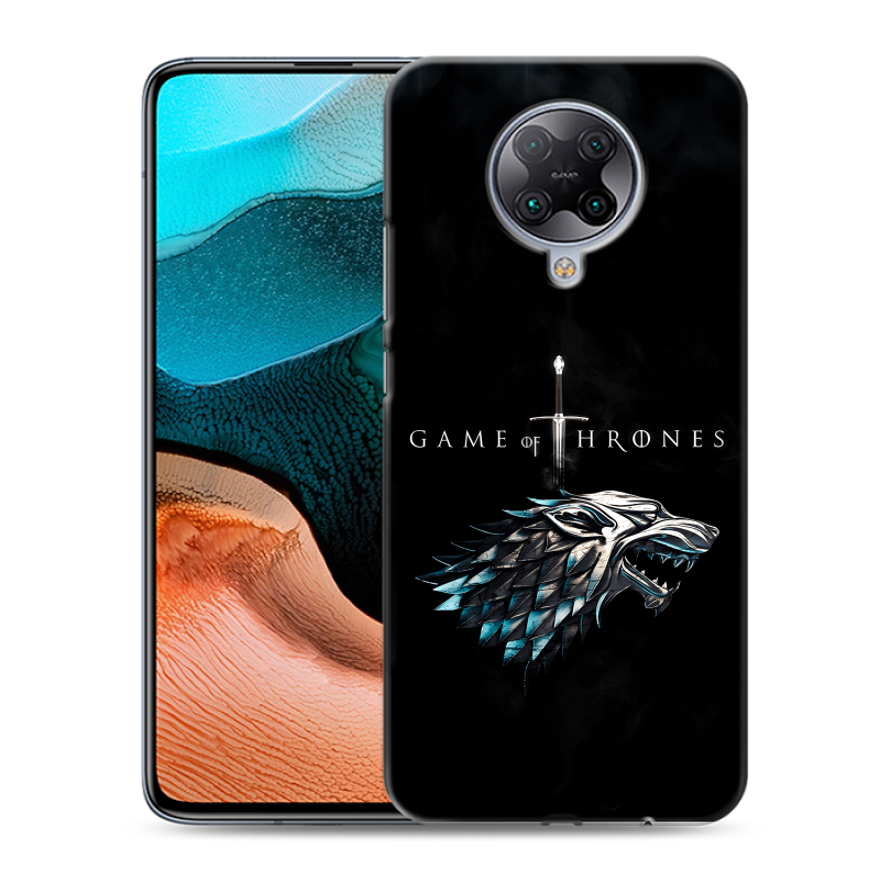 Силиконовый противоударный чехол на Xiaomi RedMi K30 Pro с принтом Игра Престолов Game Thrones Силиконовый противоударный чехол на Xiaomi RedMi K30 Pro с принтом Игра Престолов Game Thrones