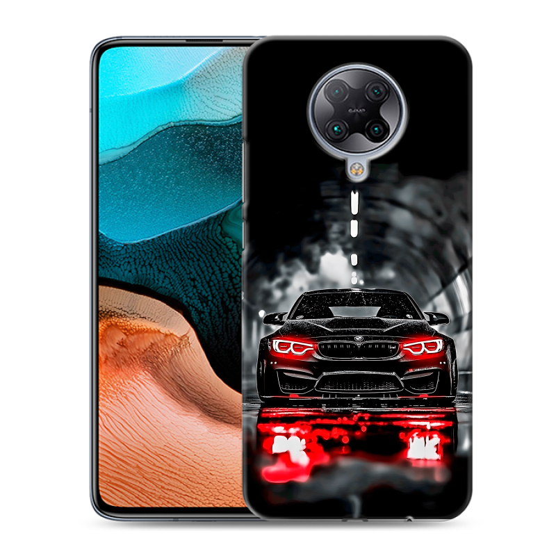 Силиконовый чехол на Xiaomi RedMi K30 Pro с принтом BMW БМВ Силиконовый чехол на Xiaomi RedMi K30 Pro с принтом BMW БМВ