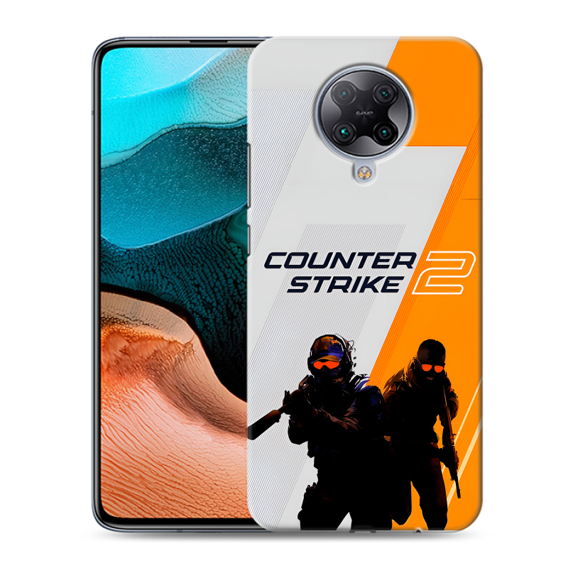 Силиконовый противоударный чехол на Xiaomi RedMi K30 Pro с принтом Counter Strike Силиконовый противоударный чехол на Xiaomi RedMi K30 Pro с принтом Counter Strike
