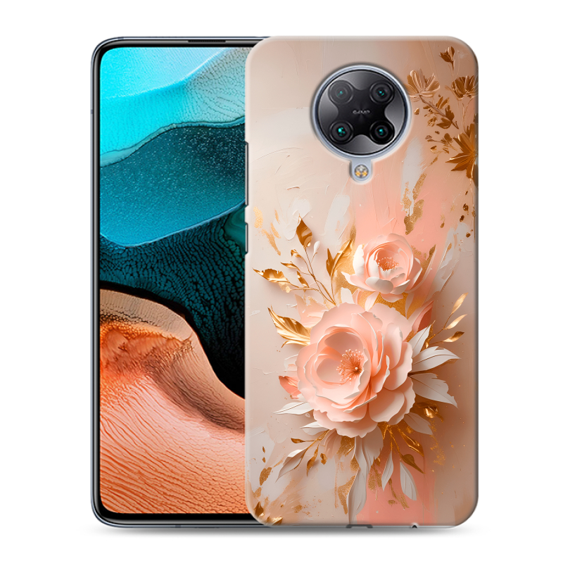 Силиконовый противоударный чехол на Xiaomi RedMi K30 Pro с принтом женский Силиконовый противоударный чехол на Xiaomi RedMi K30 Pro с принтом женский