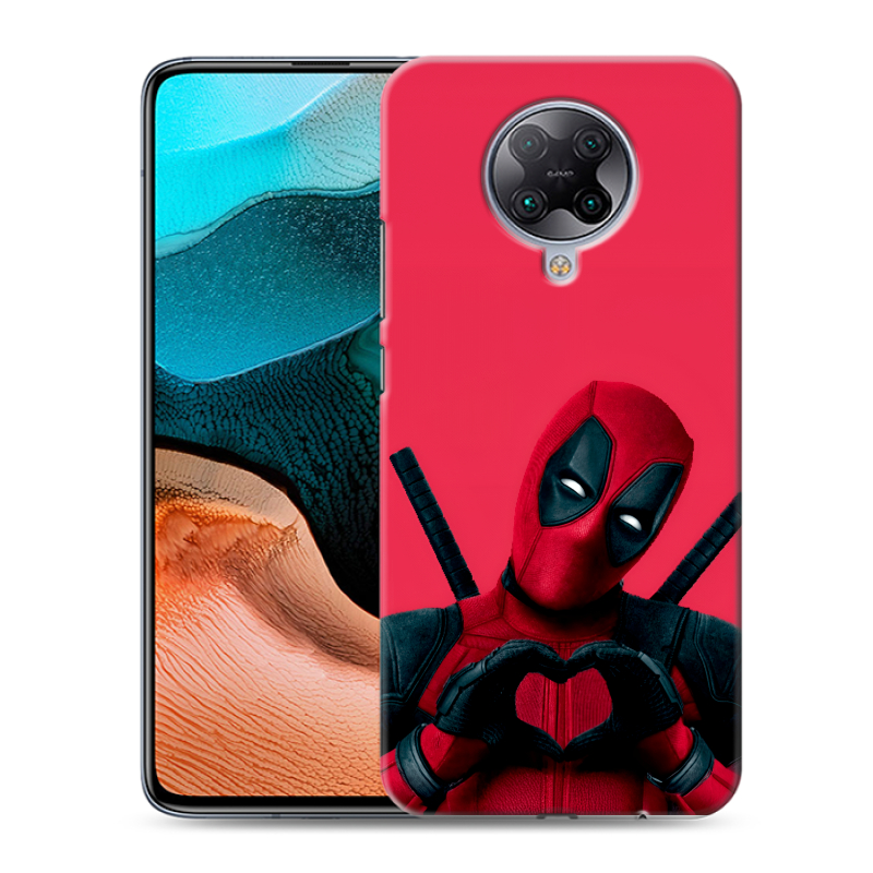 Пластиковый чехол на Xiaomi RedMi K30 Pro с принтом Дедпул Deadpool Пластиковый чехол на Xiaomi RedMi K30 Pro с принтом Дедпул Deadpool