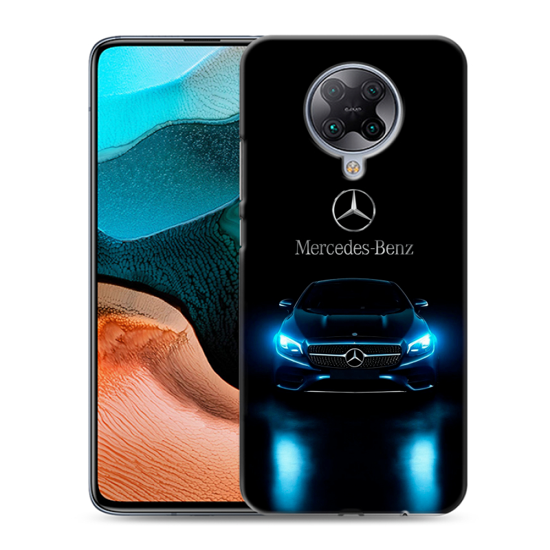 Силиконовый чехол на Xiaomi RedMi K30 Pro с принтом Mercedes Мерседес Силиконовый чехол на Xiaomi RedMi K30 Pro с принтом Mercedes Мерседес
