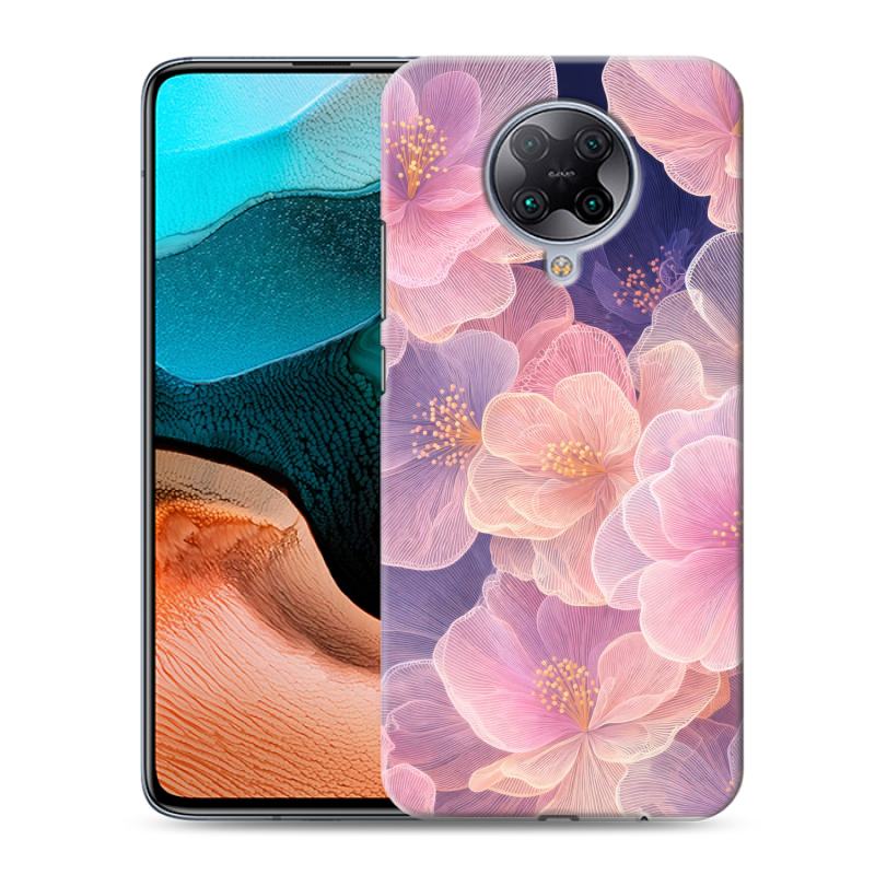 Пластиковый чехол на Xiaomi RedMi K30 Pro с принтом женский Пластиковый чехол на Xiaomi RedMi K30 Pro с принтом женский