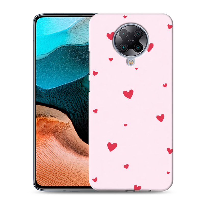 Силиконовый противоударный чехол на Xiaomi RedMi K30 Pro с принтом для девочек Силиконовый противоударный чехол на Xiaomi RedMi K30 Pro с принтом для девочек