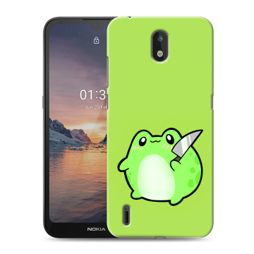Силиконовый чехол на Nokia 1.3 с принтом Лягушенок Силиконовый чехол на Nokia 1.3 с принтом Лягушенок
