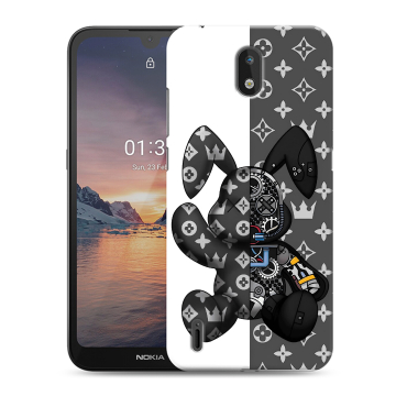 Силиконовый чехол на Nokia 1.3 с принтом Луи робот Силиконовый чехол на Nokia 1.3 с принтом Луи робот