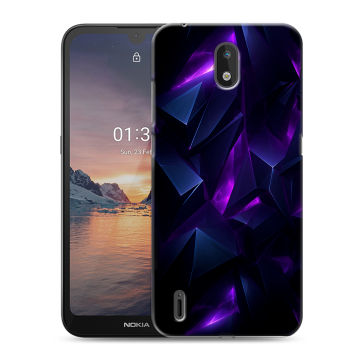 Силиконовый чехол на Nokia 1.3 с принтом Абстракиция Силиконовый чехол на Nokia 1.3 с принтом Абстракиция