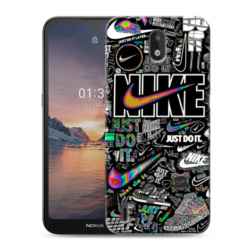 Силиконовый чехол на Nokia 1.3 с принтом Найк