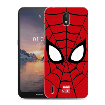 Силиконовый чехол на Nokia 1.3 с принтом человек паук spiderman