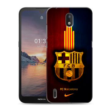 Силиконовый чехол на Nokia 1.3 с принтом Барселона Barcelona Силиконовый чехол на Nokia 1.3 с принтом Барселона Barcelona