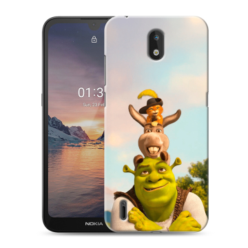 Силиконовый чехол на Nokia 1.3 с принтом Шрек Shrek Силиконовый чехол на Nokia 1.3 с принтом Шрек Shrek