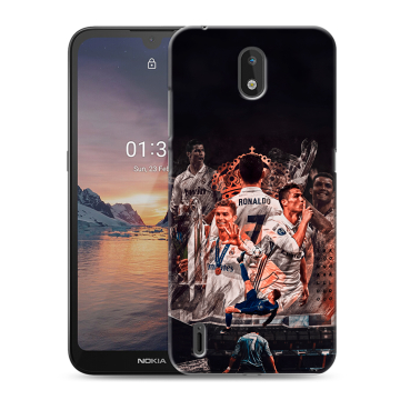 Силиконовый чехол на Nokia 1.3 с принтом Реал Роналдо Real Ronaldo Силиконовый чехол на Nokia 1.3 с принтом Реал Роналдо Real Ronaldo