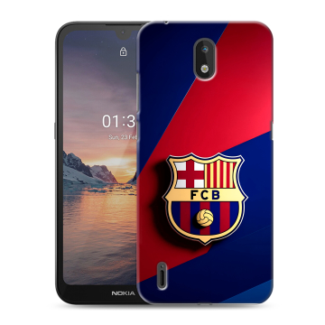 Силиконовый чехол на Nokia 1.3 с принтом Барселона Barcelona