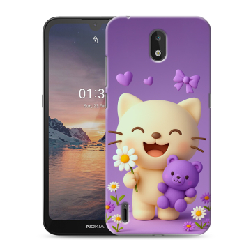 Силиконовый чехол на Nokia 1.3 с принтом для девочек Силиконовый чехол на Nokia 1.3 с принтом для девочек