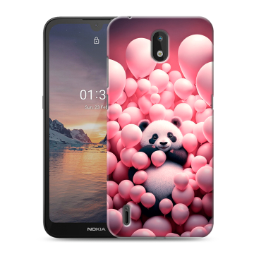 Силиконовый чехол на Nokia 1.3 с принтом Панда