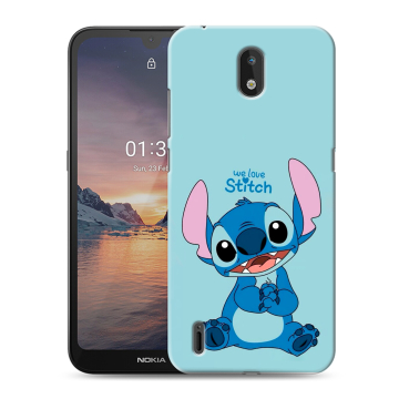 Силиконовый чехол на Nokia 1.3 с принтом Лило и Стич Силиконовый чехол на Nokia 1.3 с принтом Лило и Стич